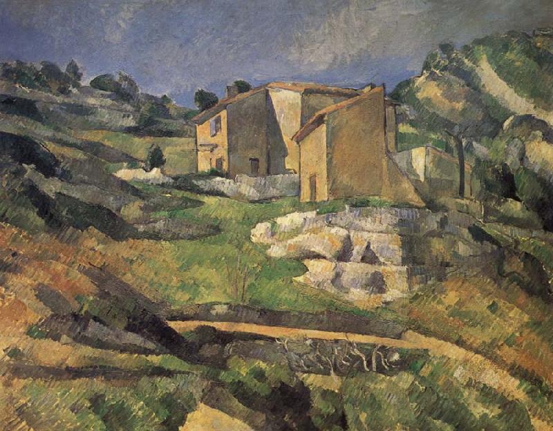 Paul Cezanne Maisons a L-Estaque oil painting picture
